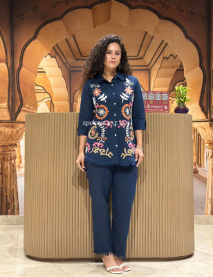 devesh fab Top Pant Co-ords Set