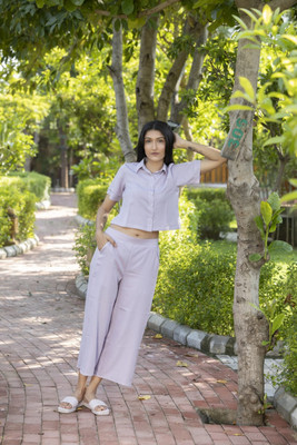 Annie attire Shirt Palazzos Co-ords Set