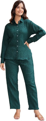 Casualchic Shirt Pant Co-ords Set