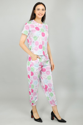 MYKUKI Tshirt Pant Co-ords Set