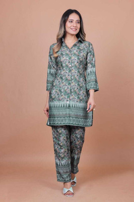 CURVVIESCRECKK Top Pant Co-ords Set