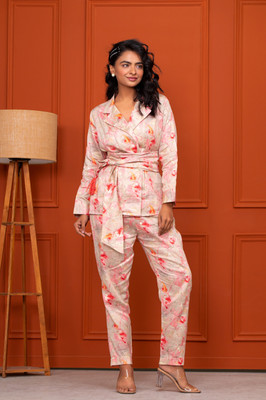 saadgee Shirt Pant Co-ords Set