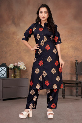 Abhumiienterprise Top Pant Co-ords Set