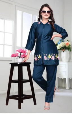 SHIVAY NAND FASHION Top Pant Co-ords Set