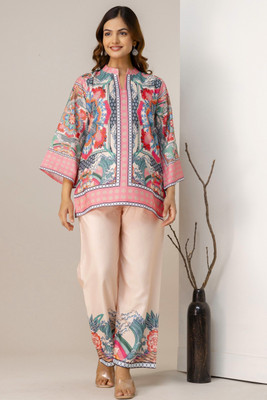 Floressa Top Palazzos Co-ords Set