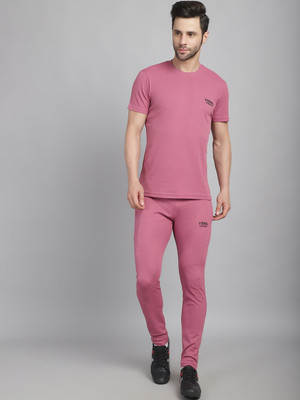 MACK JONNEY Solid Men Track Suit