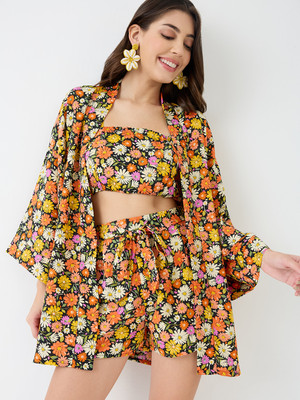 Globus Shirt Regular Shorts Co-ords Set
