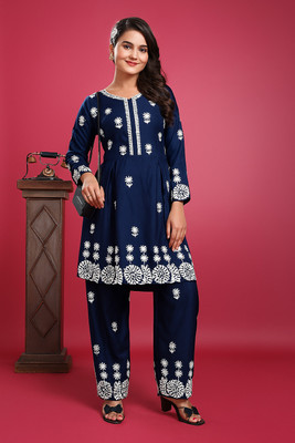 xael Top Palazzos Co-ords Set