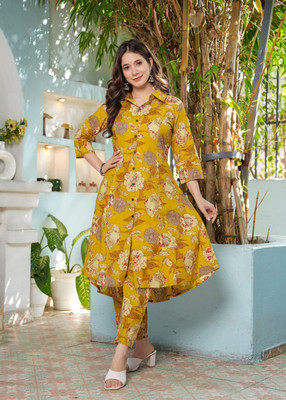 zonpik Women Kurti Pant Set