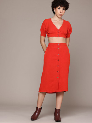 Roadster Top Skirt Co-ords Set
