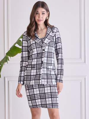 Westhood Top Skirt Co-ords Set with Blazer