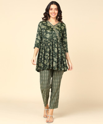 SHIV ALI APPARELS Top Pant Co-ords Set
