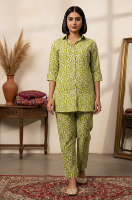 HouseOfCommon Shirt Pant Co-ords Set