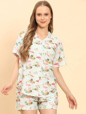 all about you Shirt Regular Shorts Co-ords Set