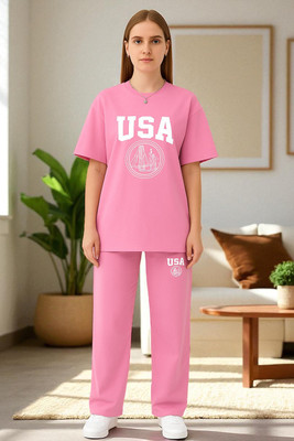 Elvia Tshirt Pant Co-ords Set