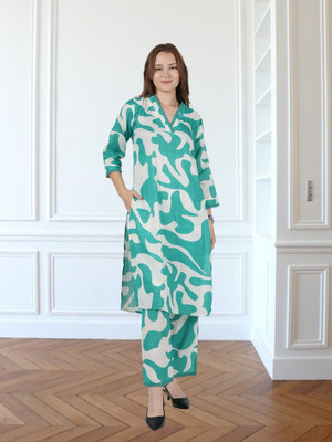 NEYSA Top Palazzos Co-ords Set