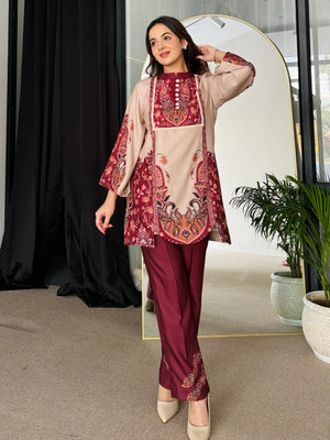 Blouse House Top Palazzos Co-ords Set