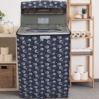Nikky Trends Top Loading Washing Machine  Cover(Width: 66 cm, BLACK, RED, GRYE)