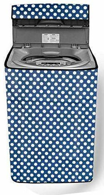 Wings Star Top Loading Washing Machine  Cover(Width: 58 cm, Blue)