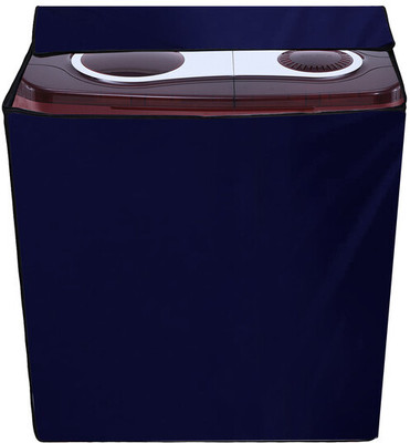 AAVYA UNIQUE FASHION Semi-Automatic Washing Machine  Cover(Width: 90 cm, Blue)