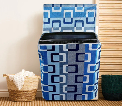 REVEXO Top Loading Washing Machine  Cover(Width: 55 cm, Blue)
