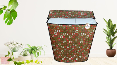 GURU ISHMA Semi-Automatic Washing Machine  Cover(Width: 88.9 cm, green)