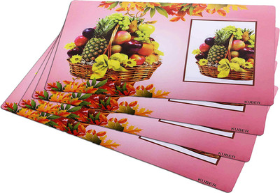 KUBER INDUSTRIES Fridge Mat(Width: 48 cm, Pink)