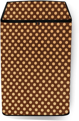 KVER KINGMATTERS Top Loading Washing Machine  Cover(Width: 55 cm, Beige, Multicolor)