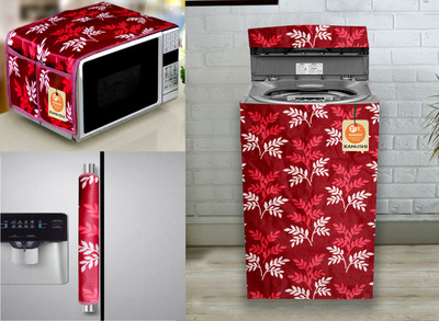 Kanushi Industries Top Loading Washing Machine  Cover(Width: 58 cm, Maroon)