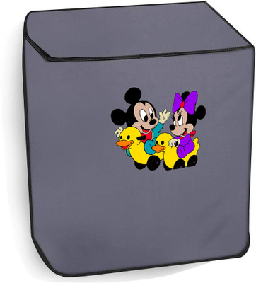 ME AND ME Semi-Automatic Washing Machine  Cover(Width: 85 cm, Grey)