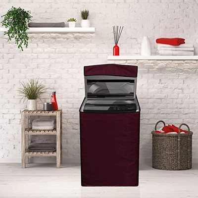 thesagartrade Top Loading Washing Machine  Cover(Width: 61 cm, MAROON)