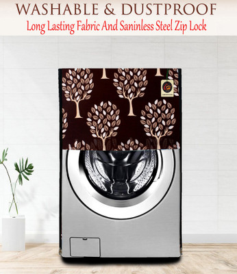 Comfort House Front Loading Washing Machine  Cover(Width: 58 cm, Brown)