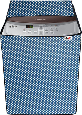 AAVYA UNIQUE FASHION Top Loading Washing Machine  Cover(Width: 63.7 cm, Blue,White)