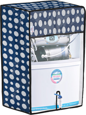 Heart Home Water Purifier  Cover(Width: 41 cm, Grey)