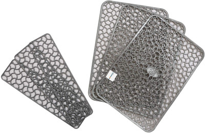 HOMESTIC Fridge Mat(Width: 44 cm, Grey)
