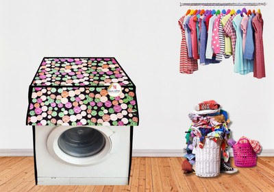 GURU-ISHMA Front Loading Washing Machine  Cover(Width: 53.34 cm, multicolour)