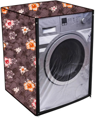 Nitasha Front Loading Washing Machine  Cover(Width: 99 cm, Gray, White)