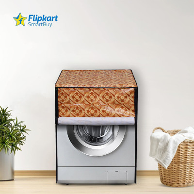 Flipkart SmartBuy Front Loading Washing Machine  Cover(Width: 61 cm, Yellow Beige)