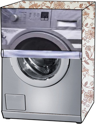 KVAR Front Loading Washing Machine  Cover(Width: 71 cm, TRANSPARENT, White)
