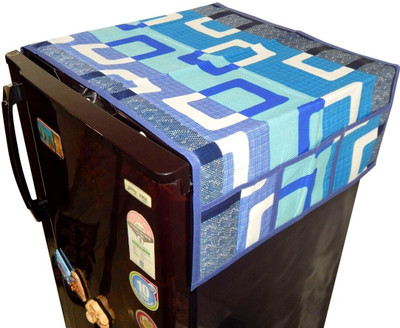 LooMantha Refrigerator  Cover(Width: 55 cm, MUlticolor)