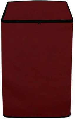 THE FASHION WEAR Top Loading Washing Machine  Cover(Width: 58.42 cm, Maroon)