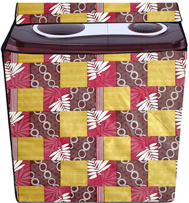 AAVYA UNIQUE FASHION Semi-Automatic Washing Machine  Cover(Width: 82 cm, Multicolor)