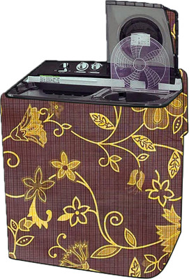 Adira Semi-Automatic Washing Machine  Cover(Width: 82 cm, Brown)