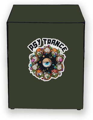 Hizing Front Loading Washing Machine  Cover(Width: 77 cm, Green, Multicolor)