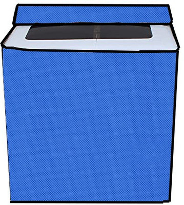 Delideal Semi-Automatic Washing Machine  Cover(Width: 91 cm, Blue)