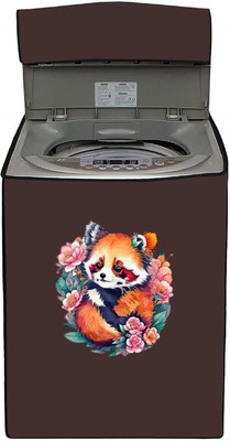 Delideal Top Loading Washing Machine  Cover(Width: 79 cm, Brown)