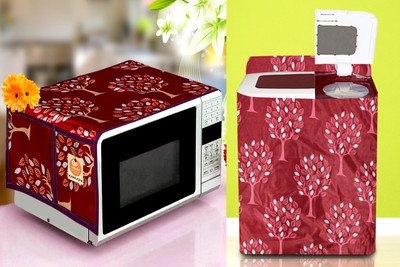 Kanushi Industries Semi-Automatic Washing Machine  Cover(Width: 79 cm, Maroon)