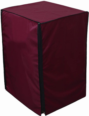 Wings Star Front Loading Washing Machine  Cover(Width: 61 cm, Maroon)