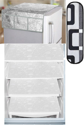 LooMantha Fridge Mat(Width: 55 cm, White)