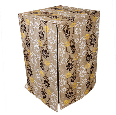 KUBER INDUSTRIES Front Loading Washing Machine  Cover(Width: 58 cm, Brown)